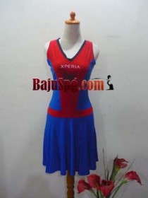 Seragam SPG Spiderman cewek front Seragam SPG Spiderman cewek front