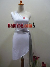 Seragam SPG Intertec putih front Seragam SPG Intertec putih front