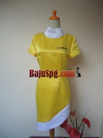 Baju Seragam SPG Indosat front Baju Seragam SPG Indosat front