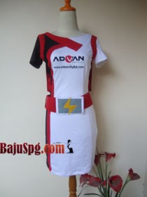 Seragam SPG ADVAN front Seragam SPG ADVAN front