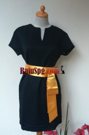 Baju Seragam SPG Carrefour (Beauty Advisor) Kuning front Baju Seragam SPG Carrefour (Beauty Advisor) Kuning front