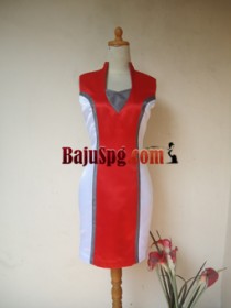 Baju Seragam SPG Isuzu Astra Motor Indonesia front Baju Seragam SPG Isuzu Astra Motor Indonesia front