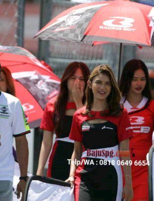 Jahit Baju Umbrella Girl Mandalika Racing Series